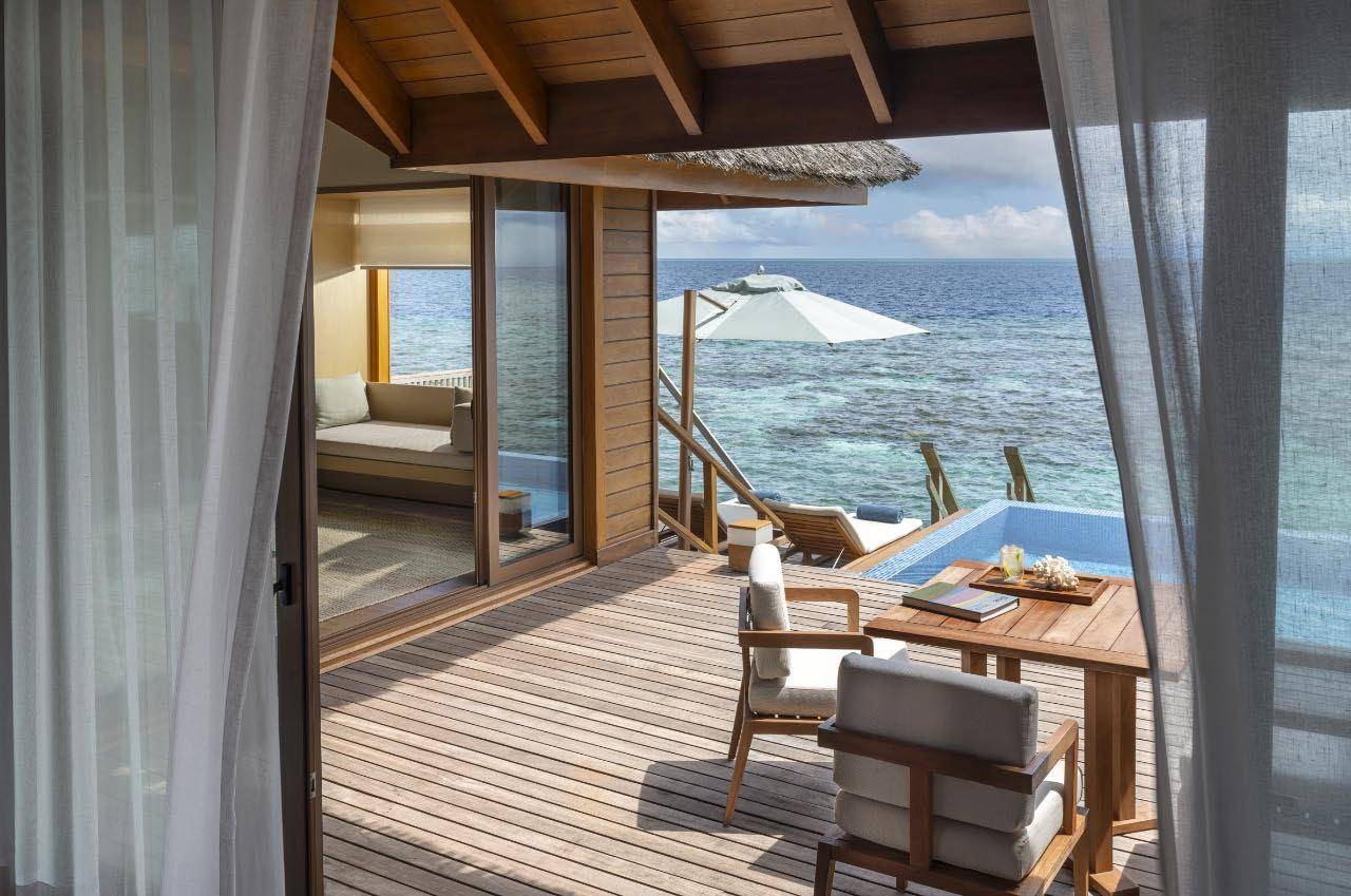 Ocean Bungalow with Pool, Terrasse,  Huvafen Fushi Maldives